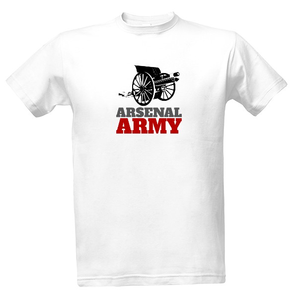Tričko s potiskem Arsenal Army